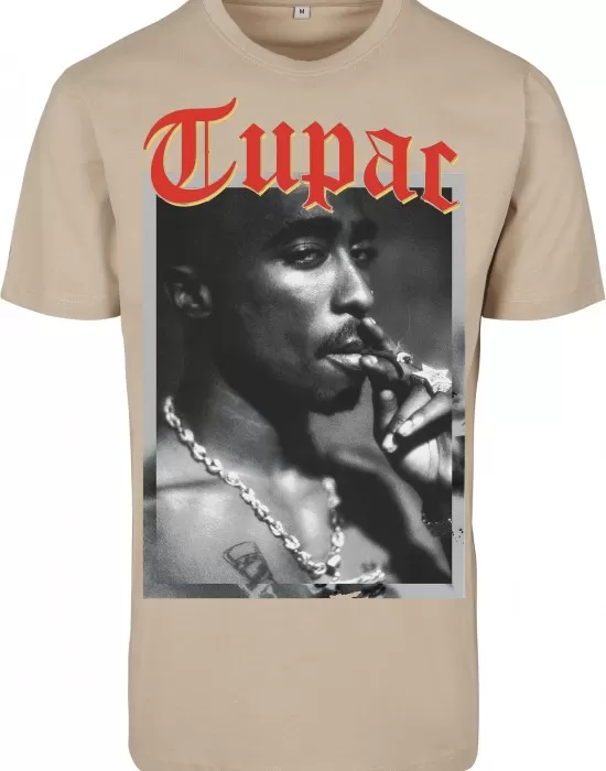 Мъжка тениска Mister Tee Tupac California Love Tee sand, Тениски - Hoodstyle.bg