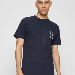 Тениска Never On Time Tee navy XXL