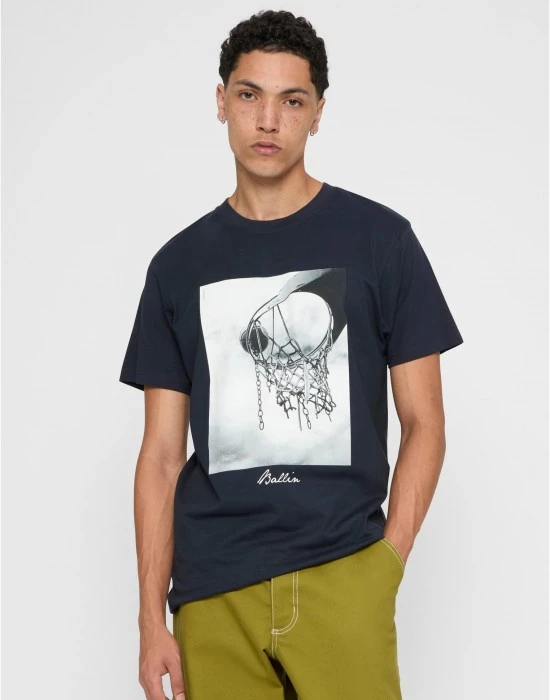 Тениска Ballin 2.0 Tee navy XXL