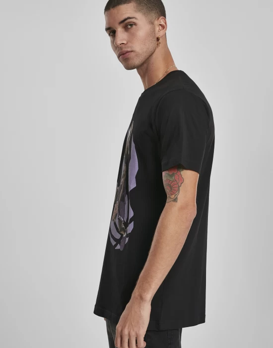Мъжка черна тениска Mister Tee T.Dot, Тениски - Hoodstyle.bg