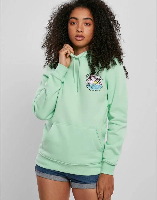 Ladies Summer Spirit Hoody neo mint XS