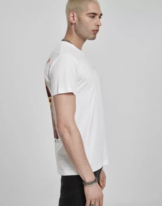 Мъжка тениска Mister Tee Be Free Stay Wild в бяло, Тениски - Hoodstyle.bg