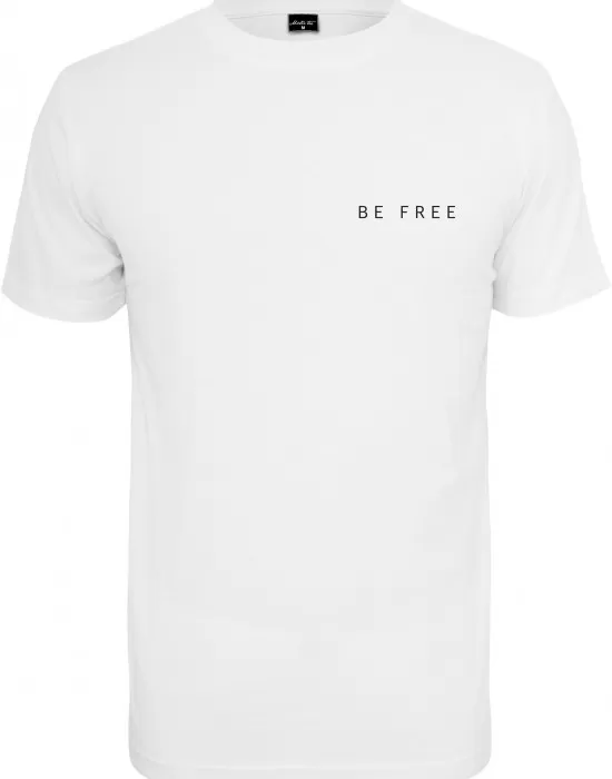 Мъжка тениска Mister Tee Be Free Stay Wild в бяло, Тениски - Hoodstyle.bg