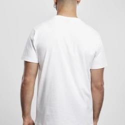 Мъжка тениска Mister Tee Game Over and Over в бяло