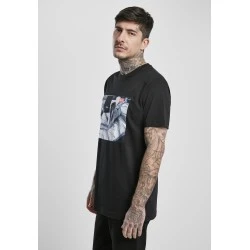 Мъжка тениска в черен цвят Mister Tee Thousand Likes