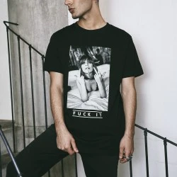 Мъжка тениска Mister Tee Fuck It 2.0 в черно