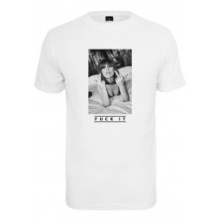 Мъжка тениска в бяло Mister Tee