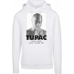 Мъжки суичър Mister Tee 2Pac Prayer в бял цвят