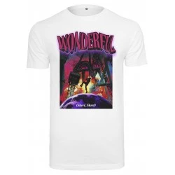 Мъжка тениска Mister Tee Wonderful в бял цвят