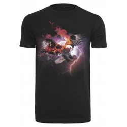 Мъжка тениска Mister Tee Eagle в черно