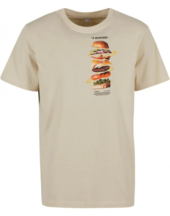 Тениска A Burger Tee sand XXL