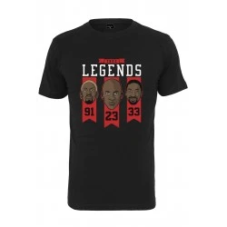 Мъжка тениска в черно Mister Tee True Legends 