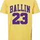 Мъжка тениска в жълто Мister Tee Ballin 23, Тениски - Hoodstyle.bg