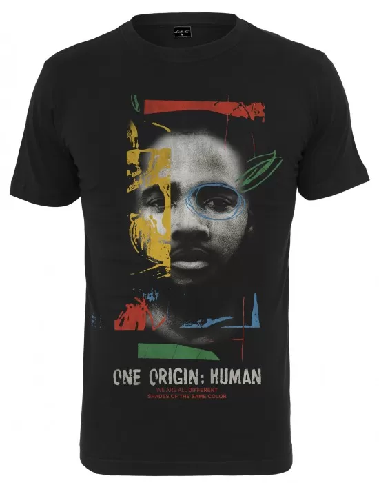 Мъжка тениска в черно Мister Tee One Origin Human, Тениски - Hoodstyle.bg