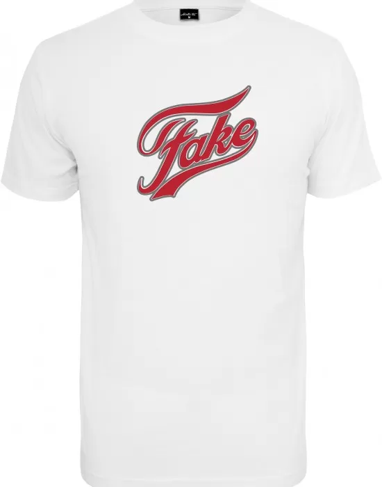 Мъжка тениска в бяло Мister Tee Fake, Тениски - Hoodstyle.bg