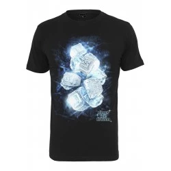 Мъжка тениска в черно Mister Tee Ice Rings