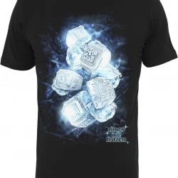 Мъжка тениска в черно Mister Tee Ice Rings