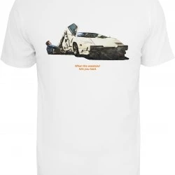 Мъжка тениска в бял цвят Mister Tee Weekend Wolf Tee white 