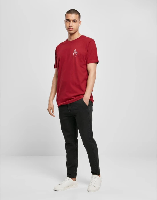 Тениска Easy Sign Tee burgundy XXL