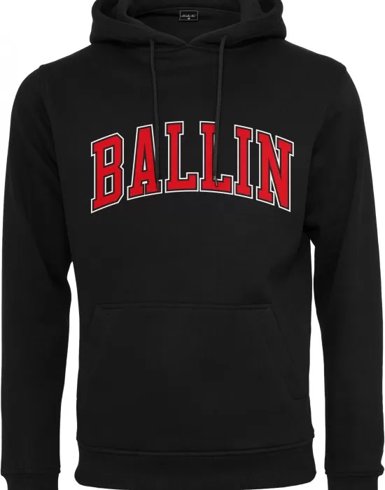 Мъжки суичър в черно Mister Tee Ballin 23 Hoody, Суичъри - Hoodstyle.bg