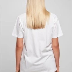 Дамска тениска в бяло Mister Tee Peace Sign 