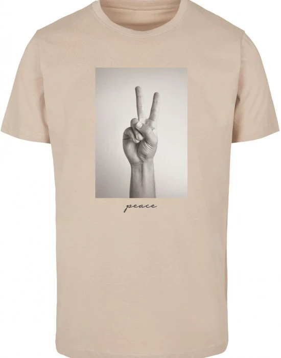 Тениска Peace Sign Tee sand XXL