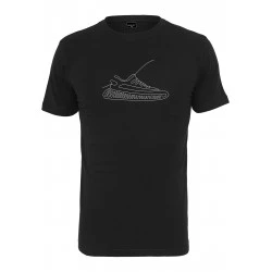 Мъжка тениска в черен цвят Mister Tee One Line Sneaker Tee black 