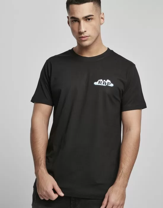 Мъжка тениска в черно Mister Tee Cloud Rap, Тениски - Hoodstyle.bg