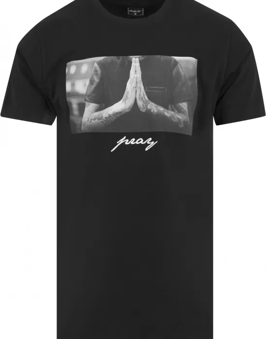 Mъжка тениска Mister Tee Pray black, Тениски - Hoodstyle.bg