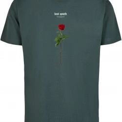 Тениска Lost Youth Rose Tee bottlegreen XXL