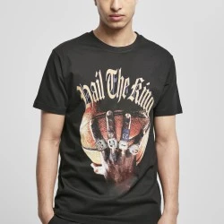 Мъжка тениска в черно Mister Tee Hail the King 