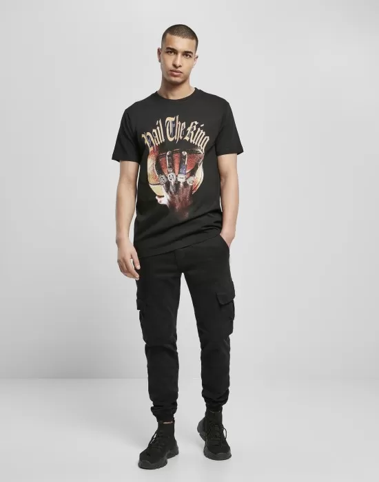 Мъжка тениска в черно Mister Tee Hail the King, Тениски - Hoodstyle.bg