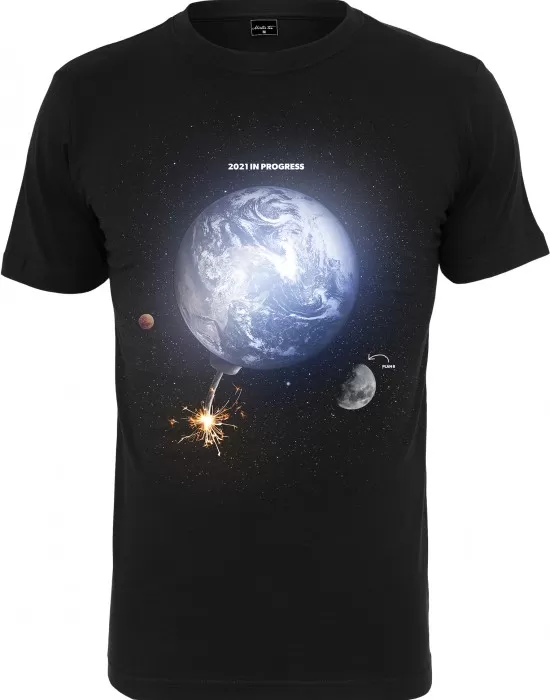 Мъжка тениска в черен цвят Mister Tee Plan B Tee black, Тениски - Hoodstyle.bg