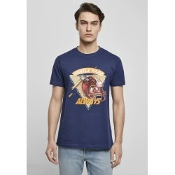 Мъжка тениска в синьо Mister Tee Hustle Hard Always