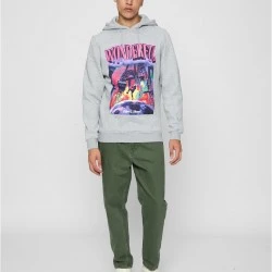Wonderful Hoody heather grey XXL