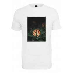 Мъжка тениска в бял цвят Mister Tee Pizza Plant Tee white 
