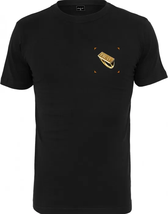 Мъжка тениска в черен цвят Mister Tee Pray Ring Tee black, Тениски - Hoodstyle.bg