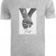 Мъжка тениска в светлосив цвят Mister Tee Trust 2.0, Тениски - Hoodstyle.bg