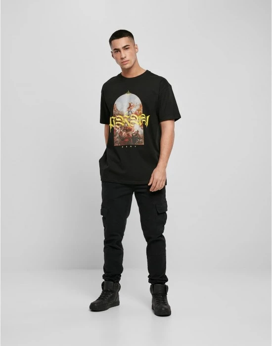 Тениска Pray Painting Oversize Tee black XXL