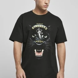 Мъжка тениска в черно Mister Tee
