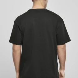 Мъжка тениска в черно Mister Tee