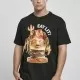 Мъжка тениска в черно Mister Tee Eat Lit Oversize, Тениски - Hoodstyle.bg