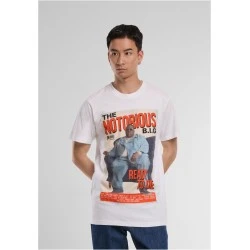 Тениска Biggie Magazine Cover Tee white XXL