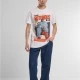 Тениска Biggie Magazine Cover Tee white XXL
