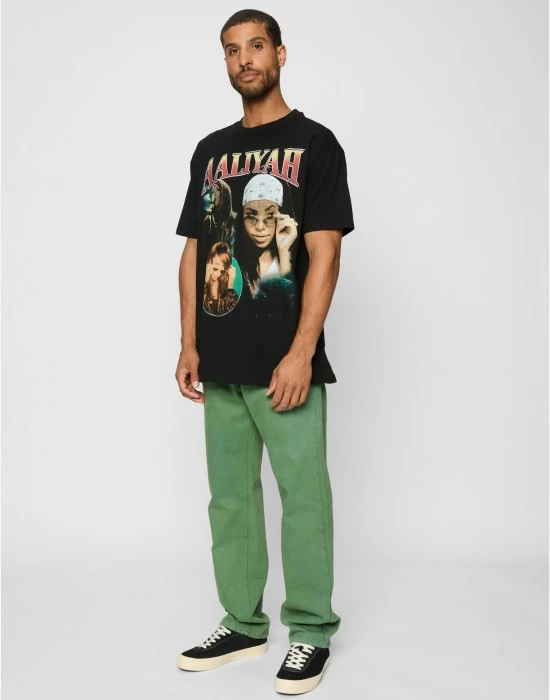 Тениска Aaliyah Retro Oversize Tee black XXL