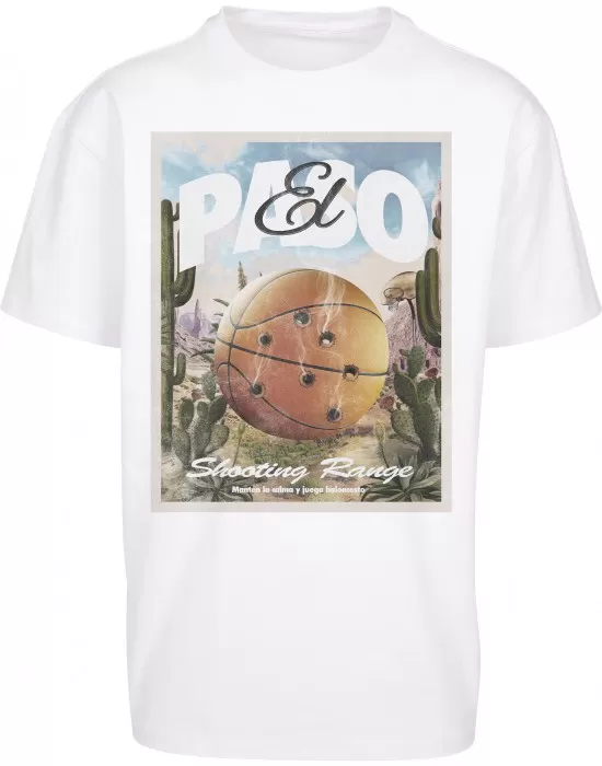 Мъжка тениска в бял цвят Mister Tee El Paso, Тениски - Hoodstyle.bg