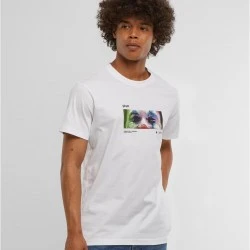 Тениска Please Tee white 5XL