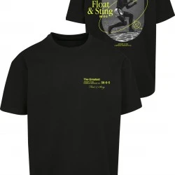 Мъжка тениска в черен цвят Mister Tee The Greatest Oversize 