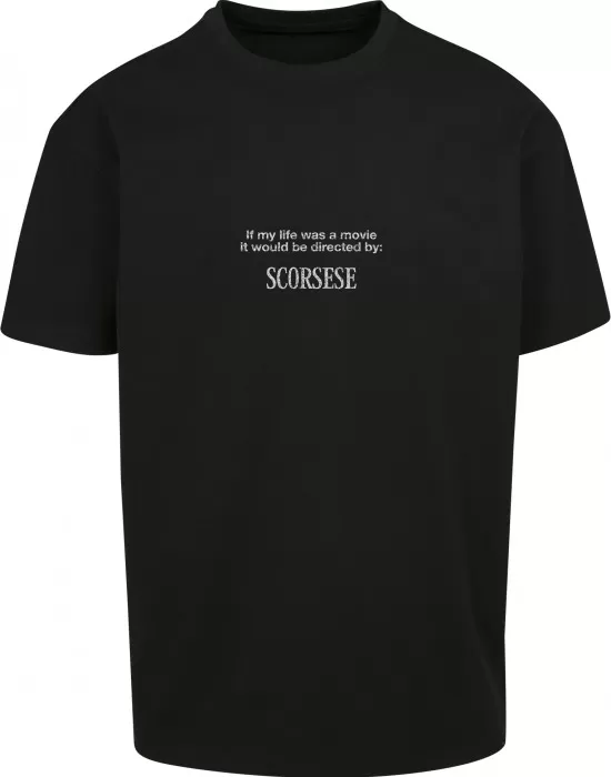 Мъжка тениска в черен цвят Mister Tee Movie Oversize, Тениски - Hoodstyle.bg