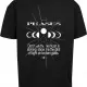 Мъжка тениска в черно Mister Tee Moon Phases, Тениски - Hoodstyle.bg
